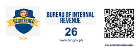 Bureau of Internal Revenue registered 2026
