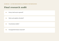 Find Information You Can Trust With AI — Weekly Review