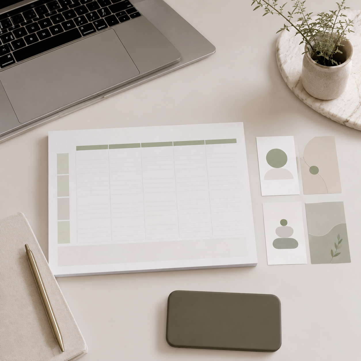 Productivity planning tools and a focused working environment from Productivity Made Simple.