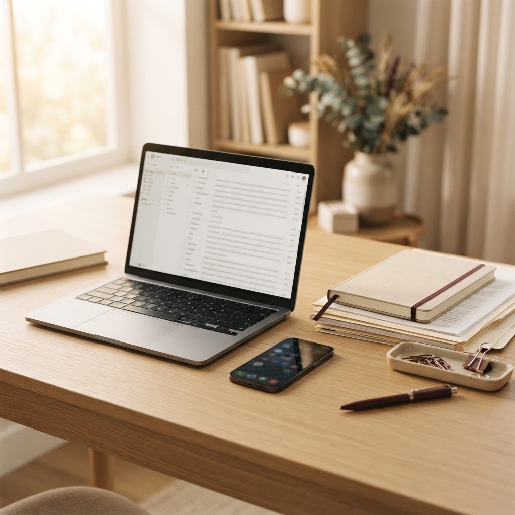 Digital Life Collection — three connected Aurelle Digital guides for digital organisation, files and everyday security.