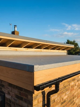 Fibreglass Flat Roof — Roofing by LN Carpentry LTD, carpenter & joiner Gloucester