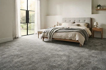 Plush carpet in a bedroom of a Metro Detroit home