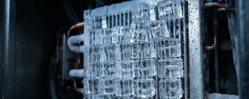 Ice Machine Repair mechanical component detail