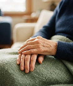 Hands at rest, movement therapy