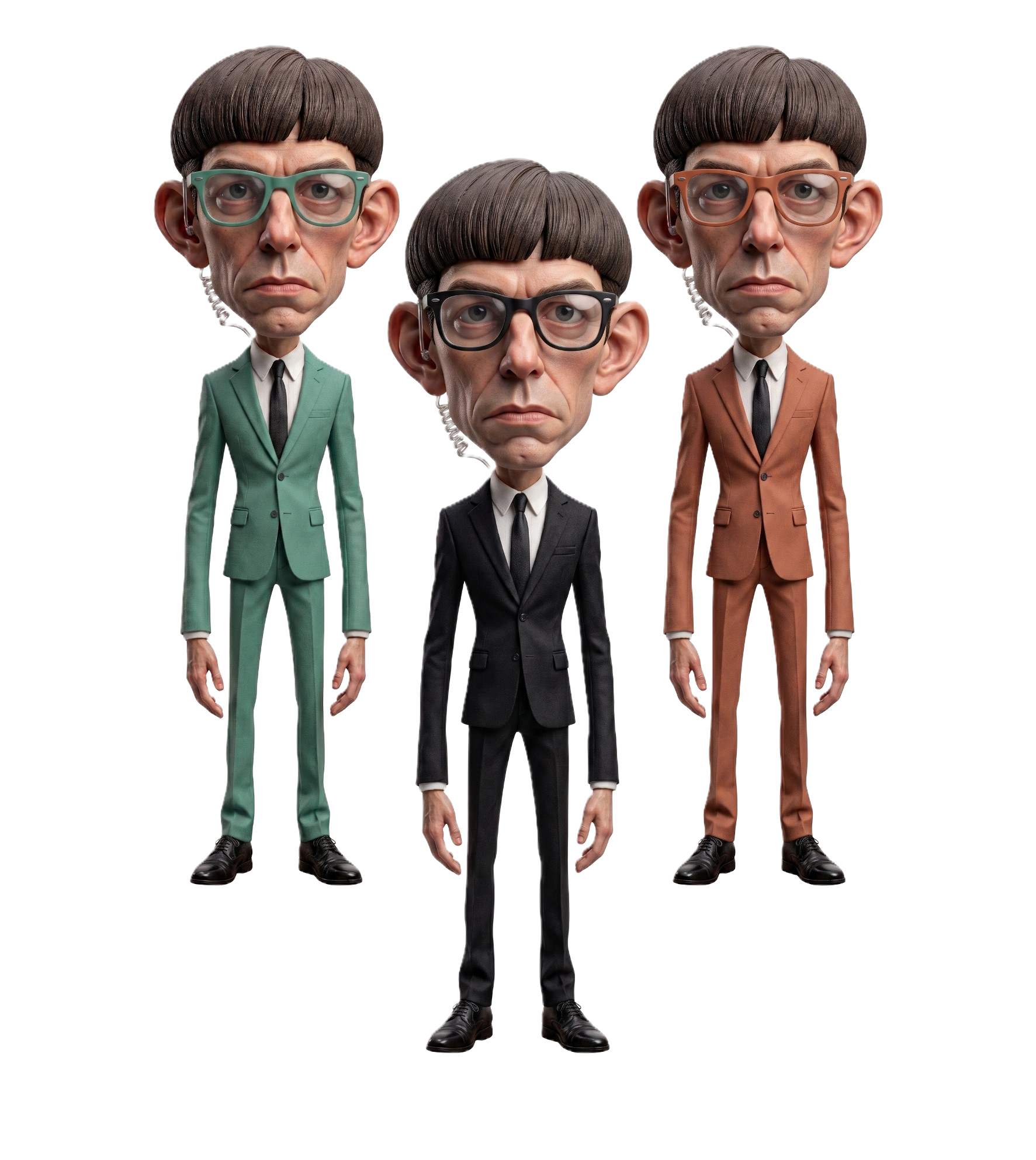 Three expert agents