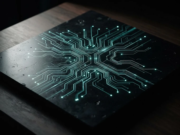 AI Automations materials under directional light