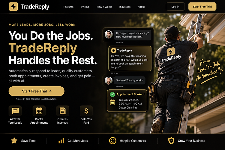 TradeReply — from lead to job, automatically
