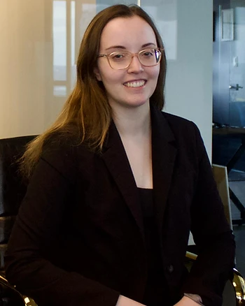 Portrait of Camille Melo, Secretary