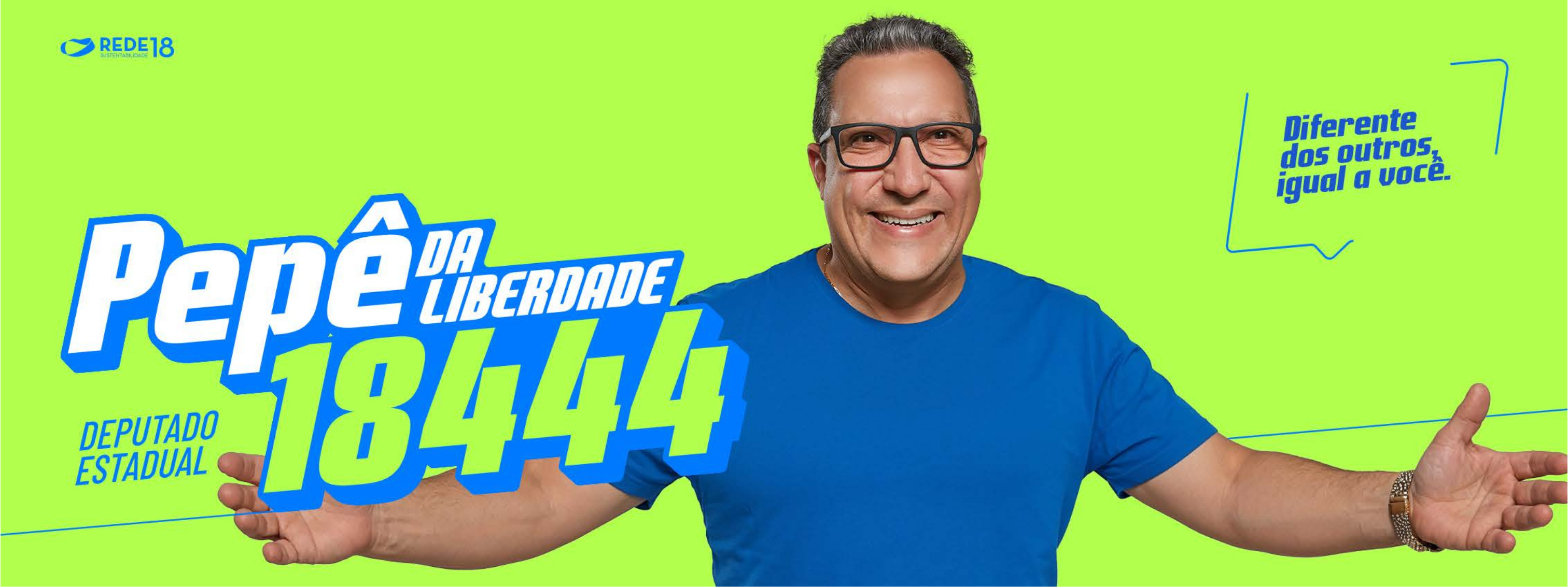 Pepê da Liberdade — 18444 Deputado Estadual