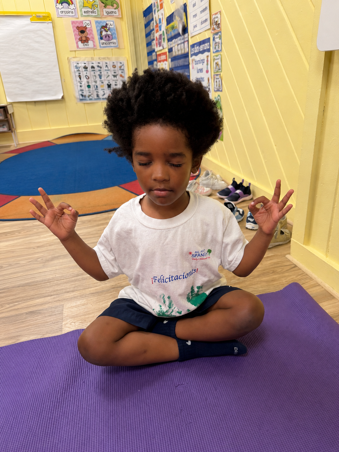 YogiBop kids in class