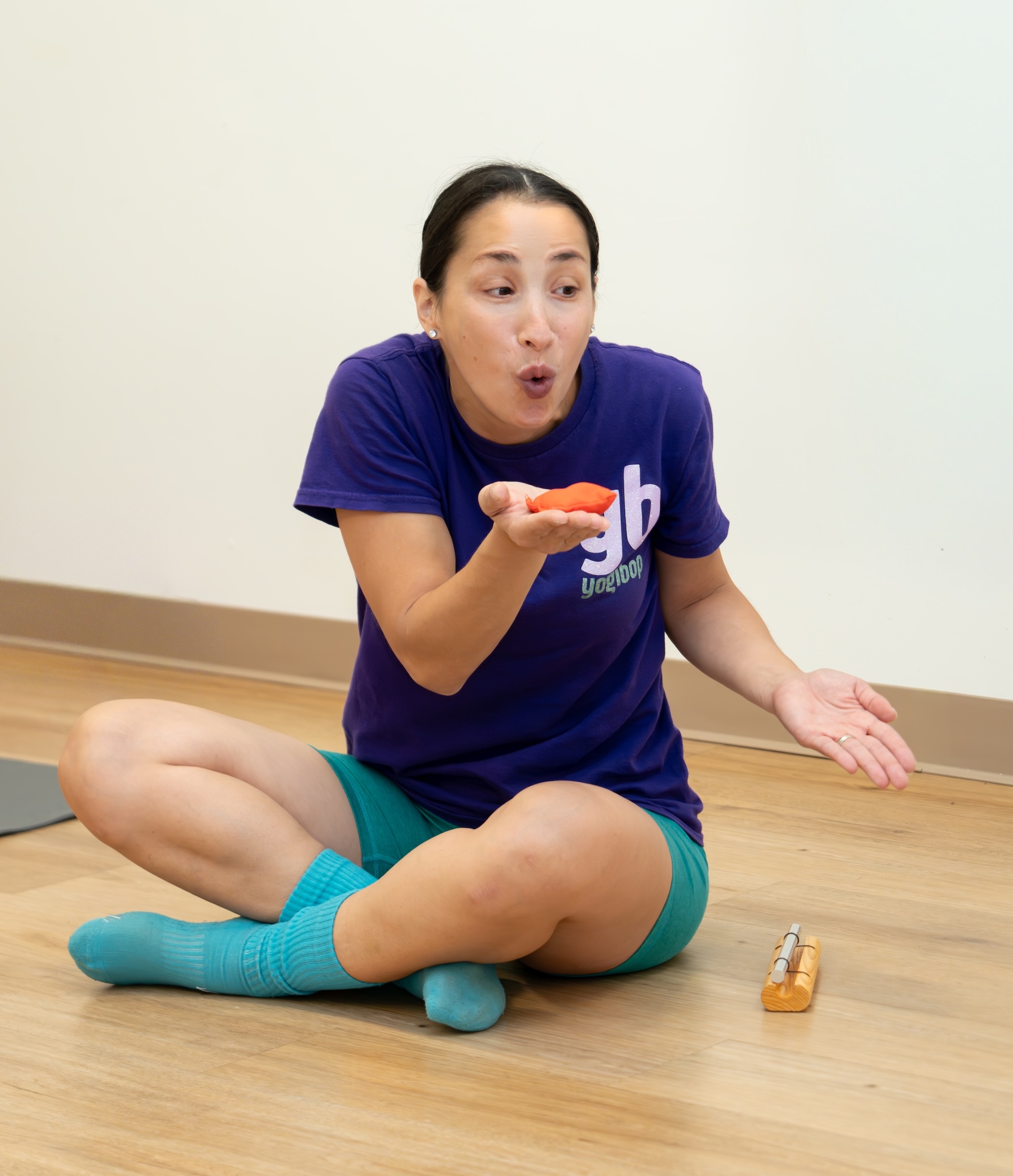 Señora Maria, YogiBop founder and children’s yoga and dance instructor