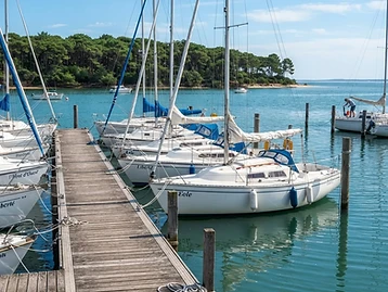 Voiliers à Arcachon