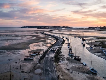 Passage du Gois à marée basse