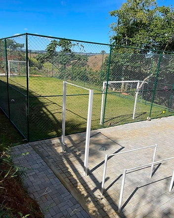 Equipamentos de ginástica ao ar livre