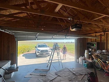 LiftMaster garage door opener service call in Northern Colorado