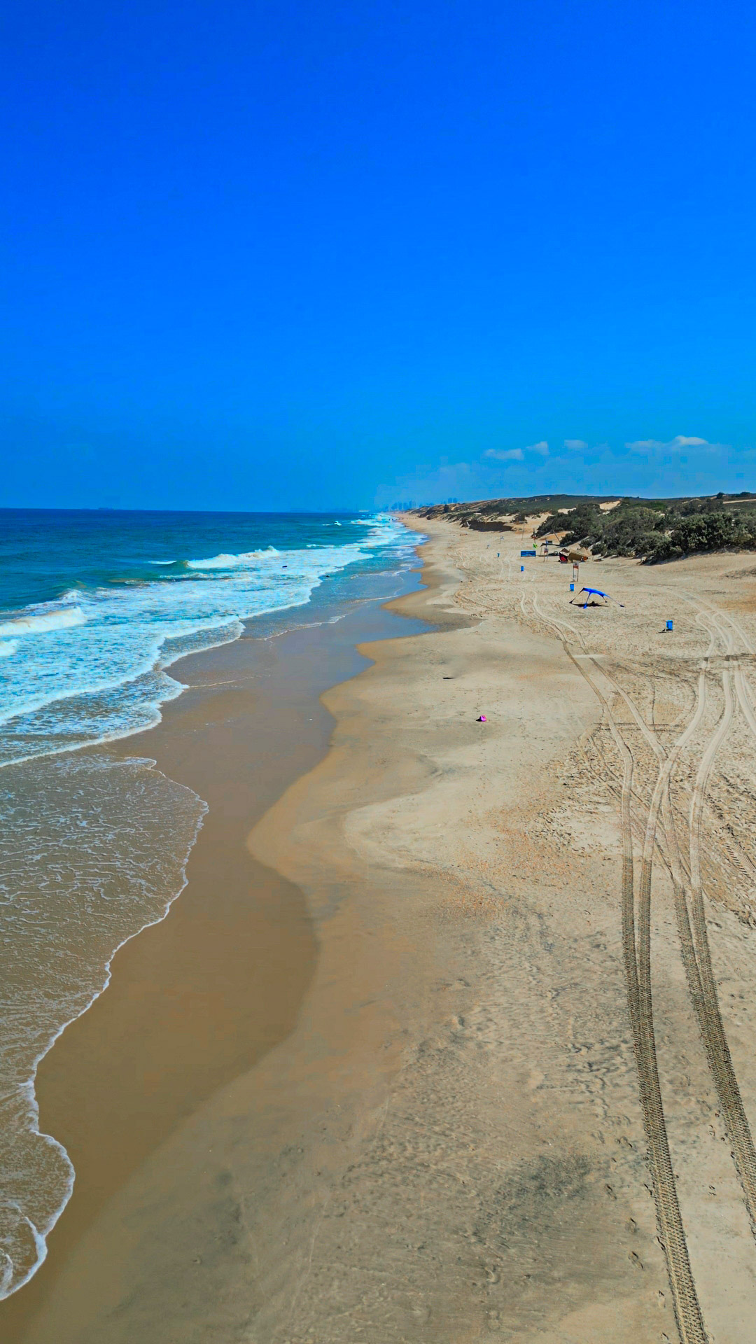 Ashkelon Mediterranean coastline