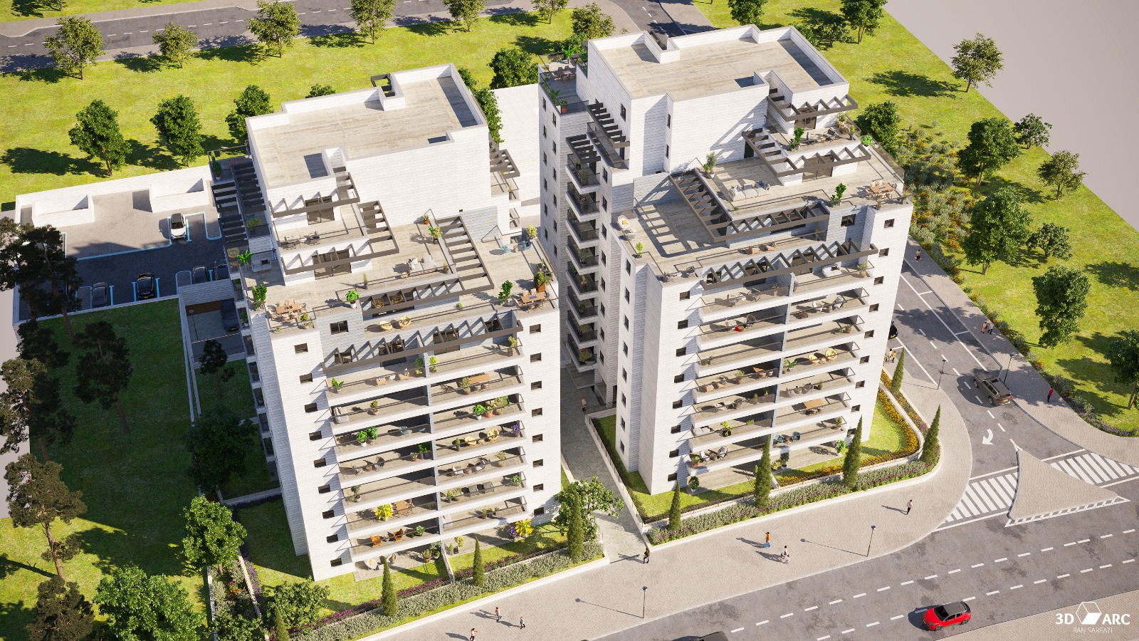 Illustrative new-build project visual in Wine City, Ashkelon
