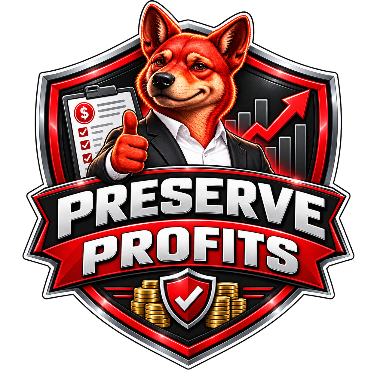 ScopeGuard Preserve Profits sticker