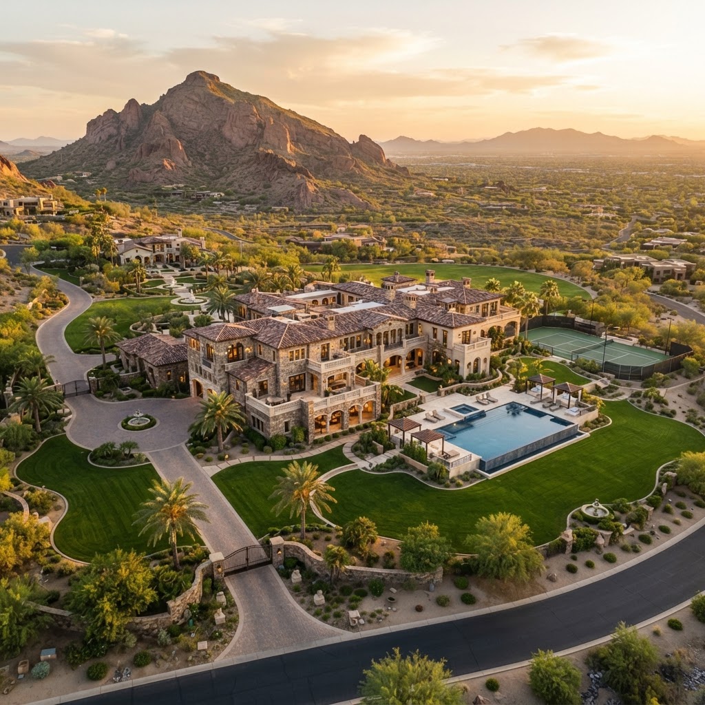 Deal of the Week: 7545 N Mockingbird Ln — A $35M Paradise Valley Trophy Estate