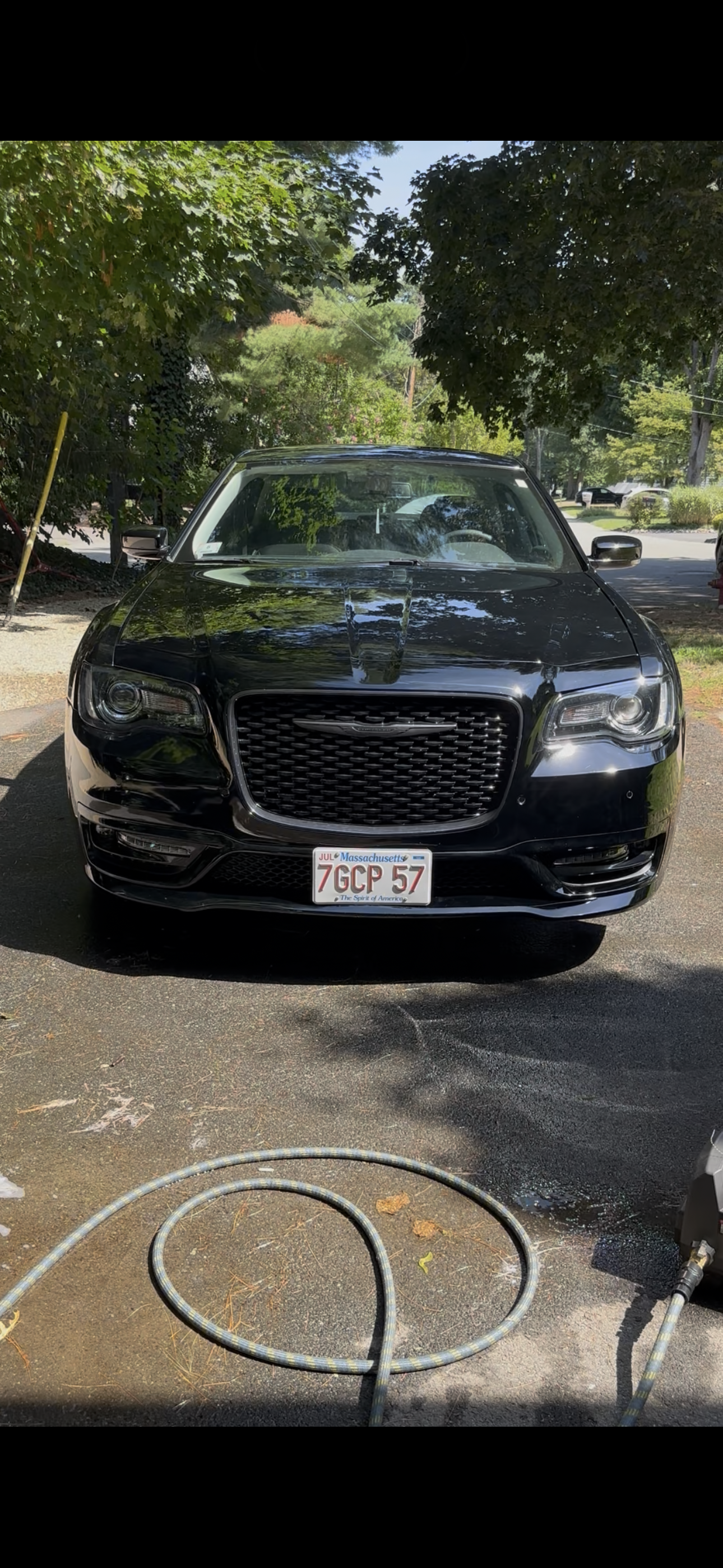Chrysler 300 detailed at Cesar's Spotless Car Spa