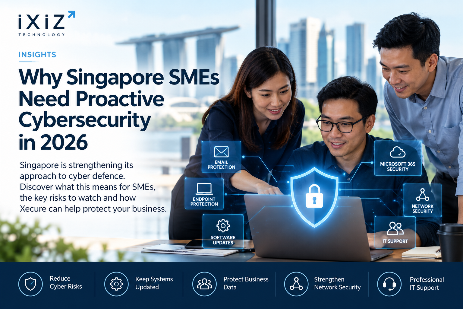 Why Singapore SMEs Need Proactive Cybersecurity in 2026 – iXiZ Technology