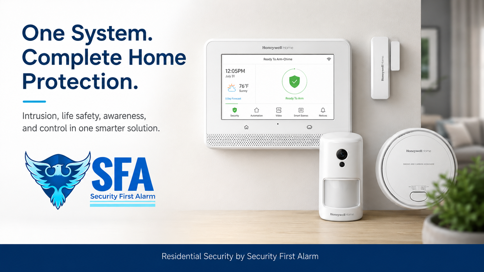 Honeywell Home residential security system