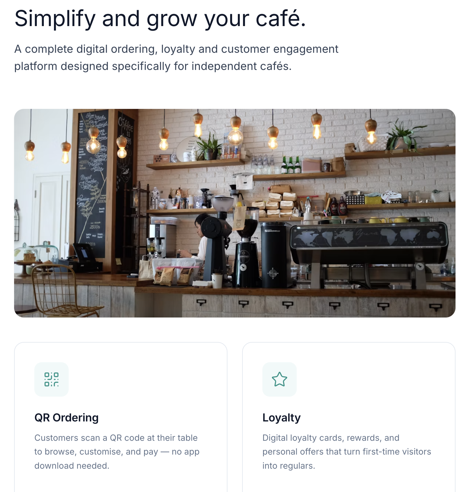 Smart Café Collective - Website and App — image 2