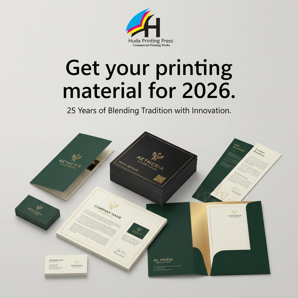 Aetheria corporate stationery set