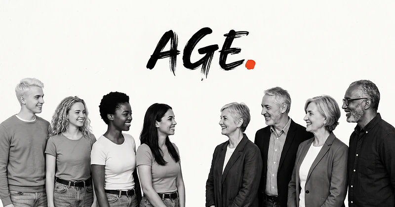 L'ÂGE. — deux groupes intergénérationnels se faisant face