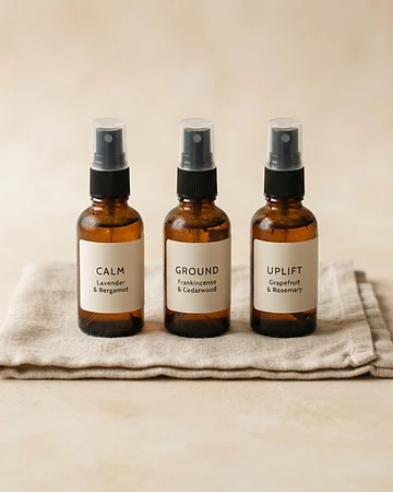 The Aromatherapy Ritual Kit | Ayurvedic Spritzers for Mood & Dosha Balance