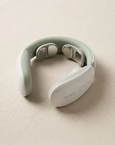 Portable Cervical Massager with Heat and Electrotherapy