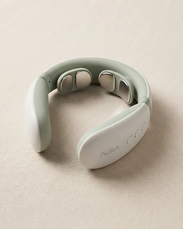 Portable Cervical Massager with Heat and Electrotherapy