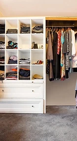 Walk-in wardrobe
