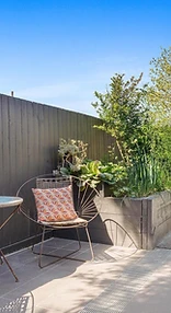 Outdoor patio space