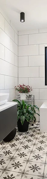 Elegant bathroom — double vanity