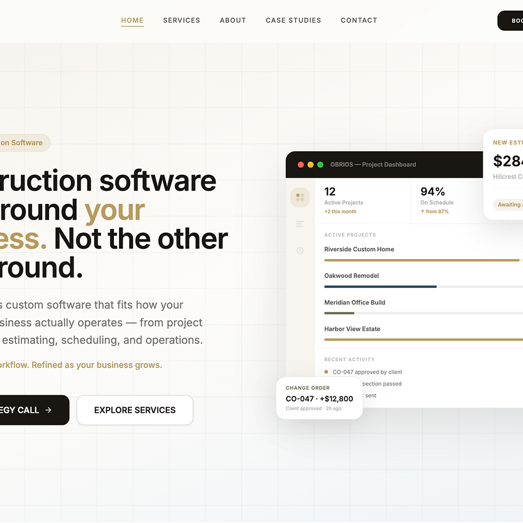 OBRIOS homepage