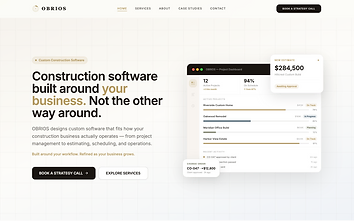 OBRIOS — Custom Construction Software