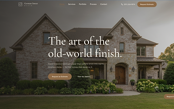 German Smear Maven — Artisan Masonry Finishes