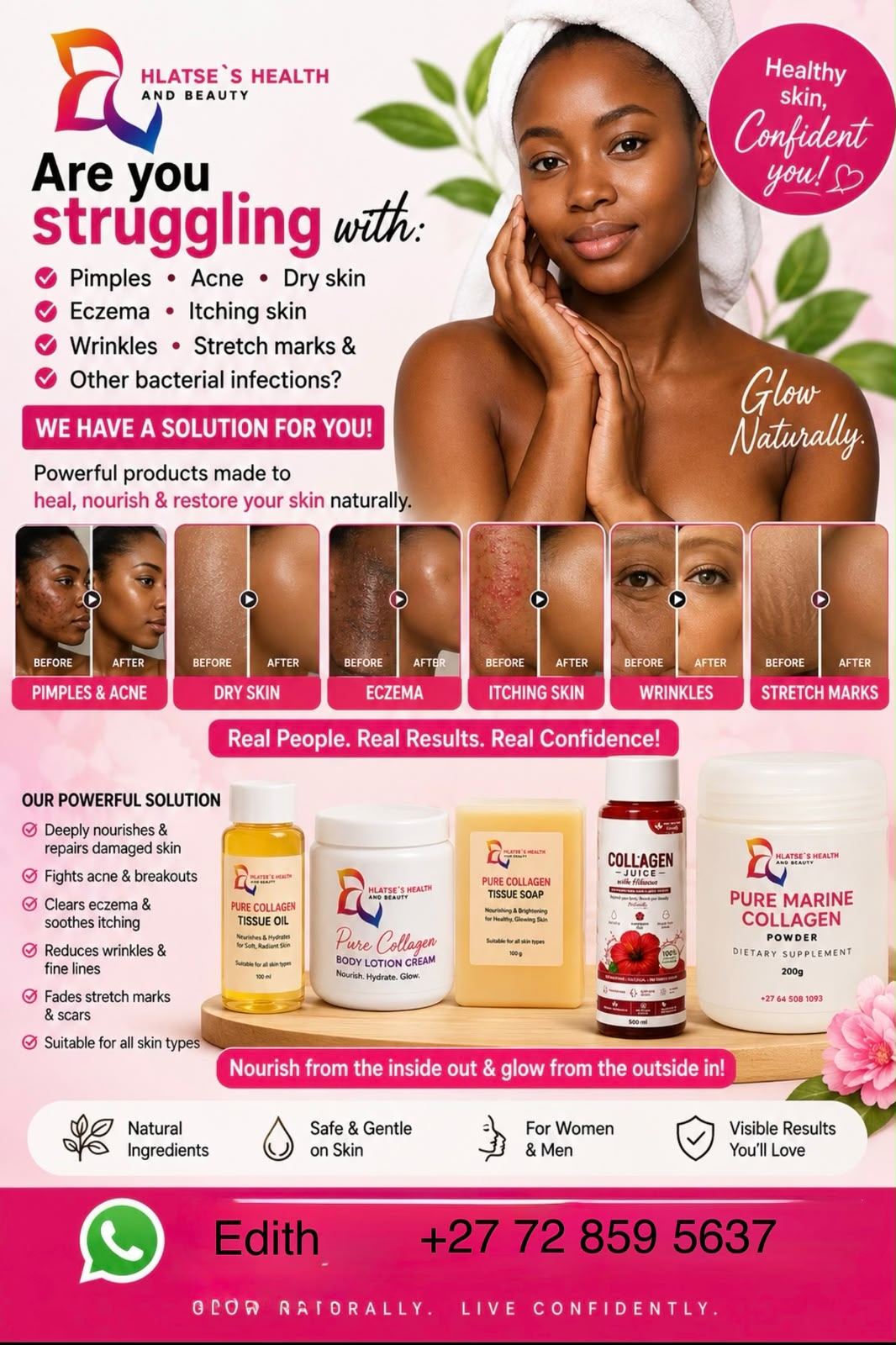 Are you struggling with skin concerns — we have a solution