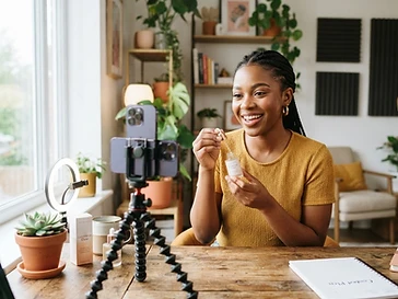 Je crée des vidéos UGC authentiques pour vos produits