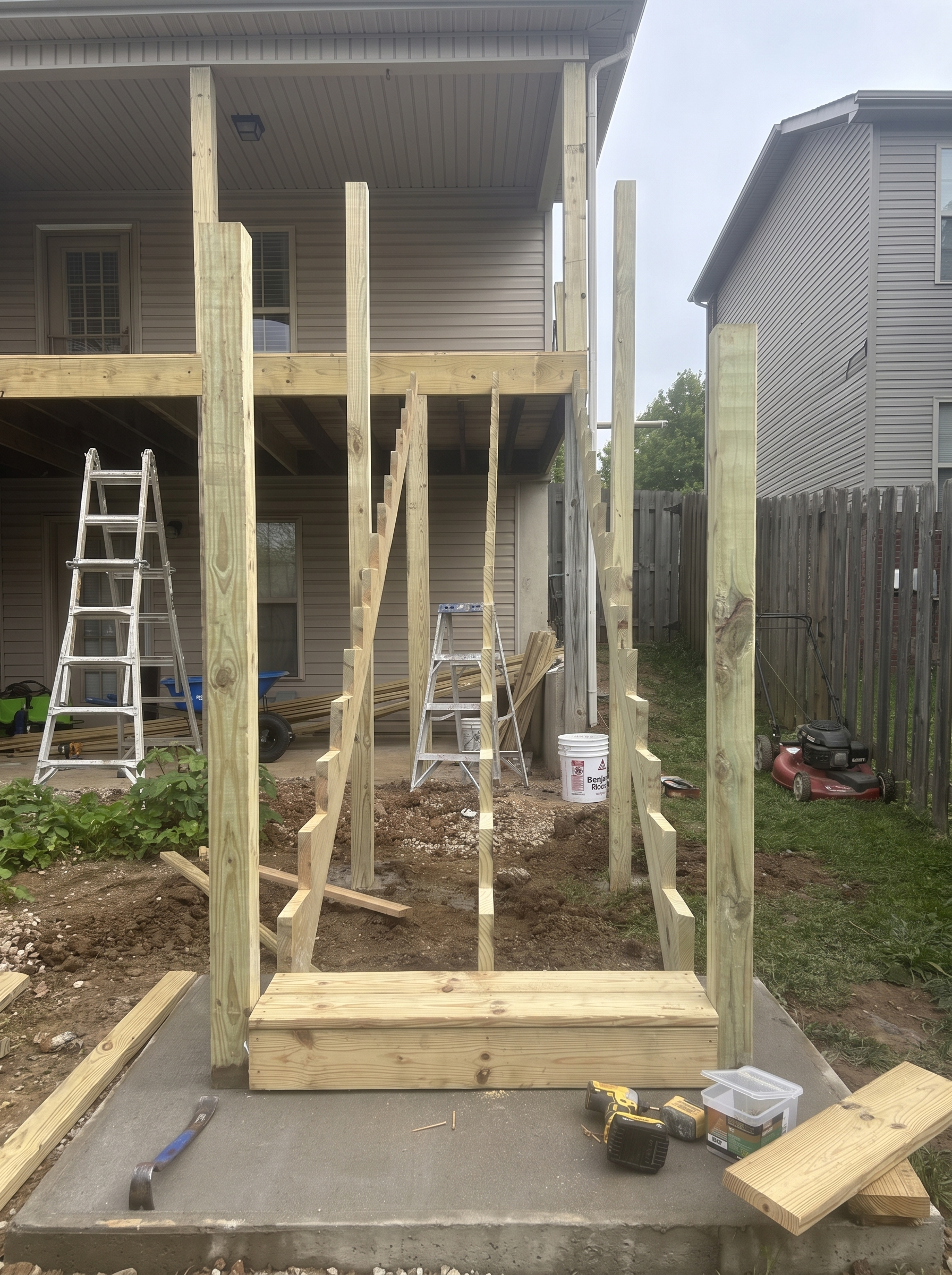 Deck Remodel — before