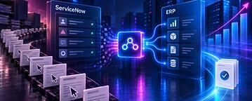IA Accionable en ServiceNow y ERPs: El fin de los clics manuales