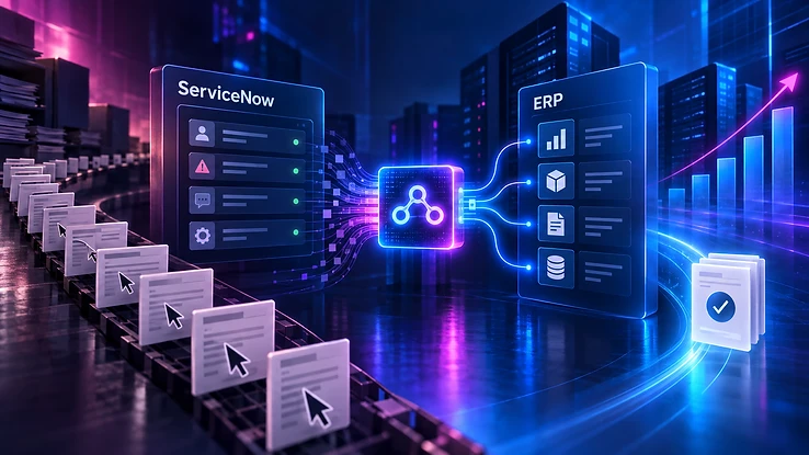 IA Accionable en ServiceNow y ERPs: El fin de los clics manuales
