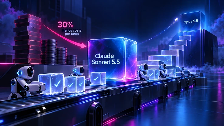 Claude Sonnet 5.5: claves de rendimiento agéntico y coste empresarial
