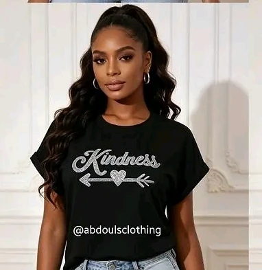 Kindness Graphic Tee - Black