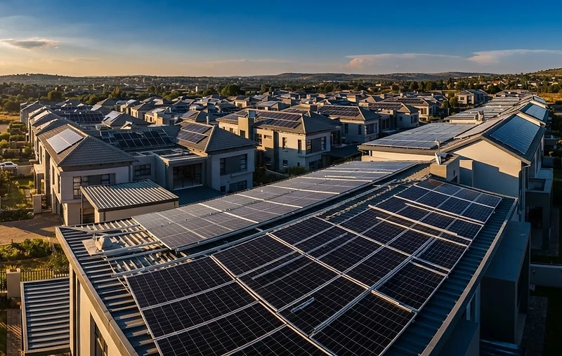 Solar Panels installation in Mahube Valley, Gauteng