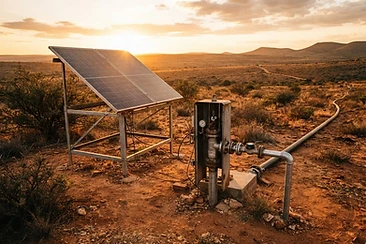 Solar Borehole Pumps in Bronkhorstspruit