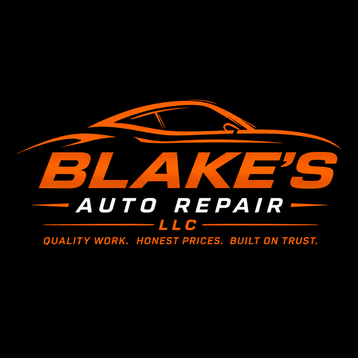 Blake's Auto Repair LLC — Quality work. Honest prices. Built on trust.
