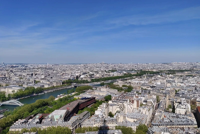 Panoramic view of Paris — the city that became a classroom without walls for the Denoxa Adventures discovery trip