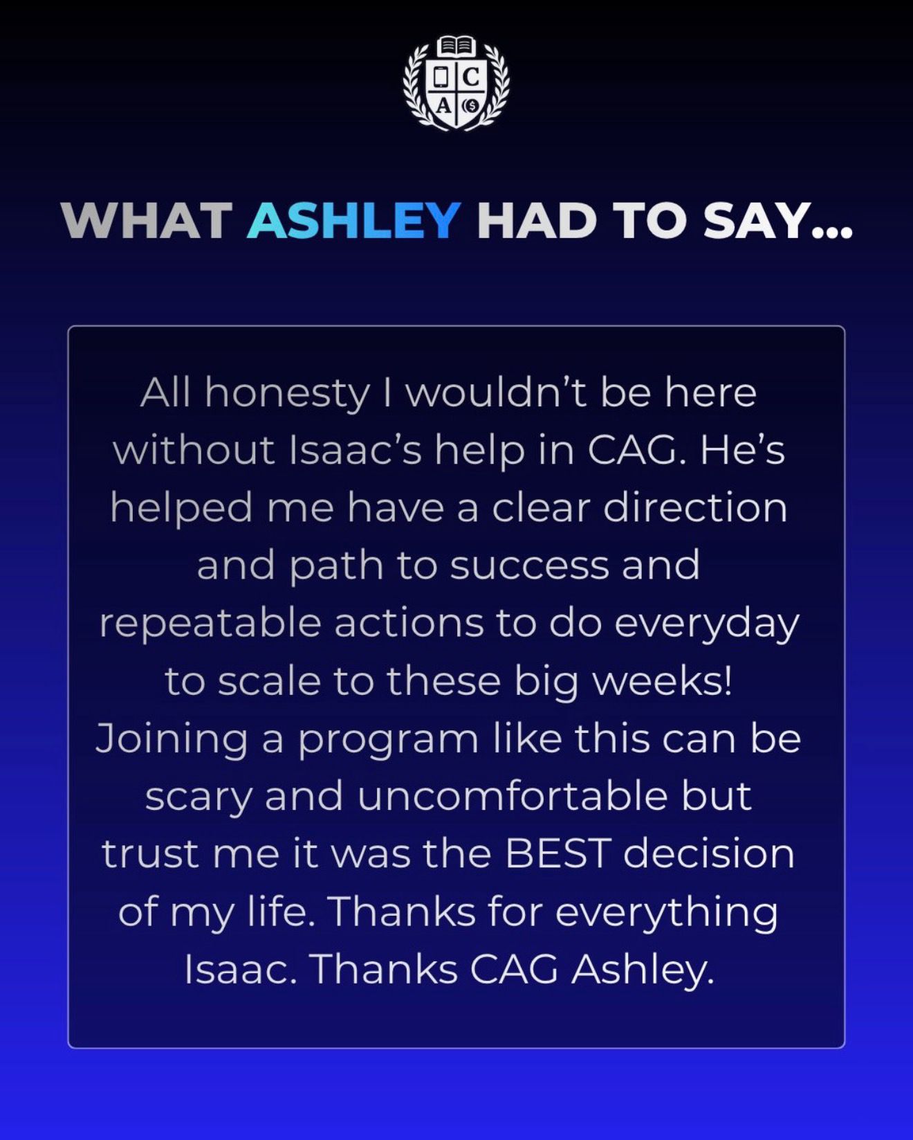 Client review